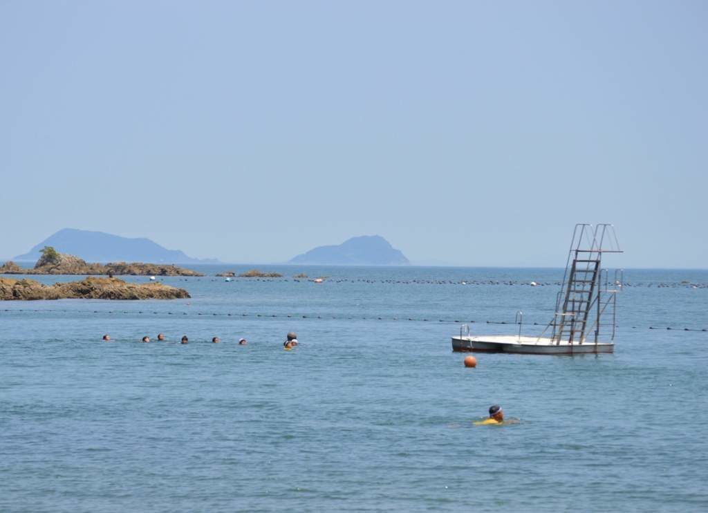 臼杵山内流 遠泳大会